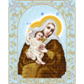 Схема для вышивания бисером А-СТРОЧКА "Икона Божией Матери Покрывающая" 